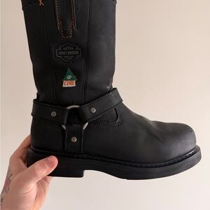 Harley-Davidson Men's Black Riding Boots